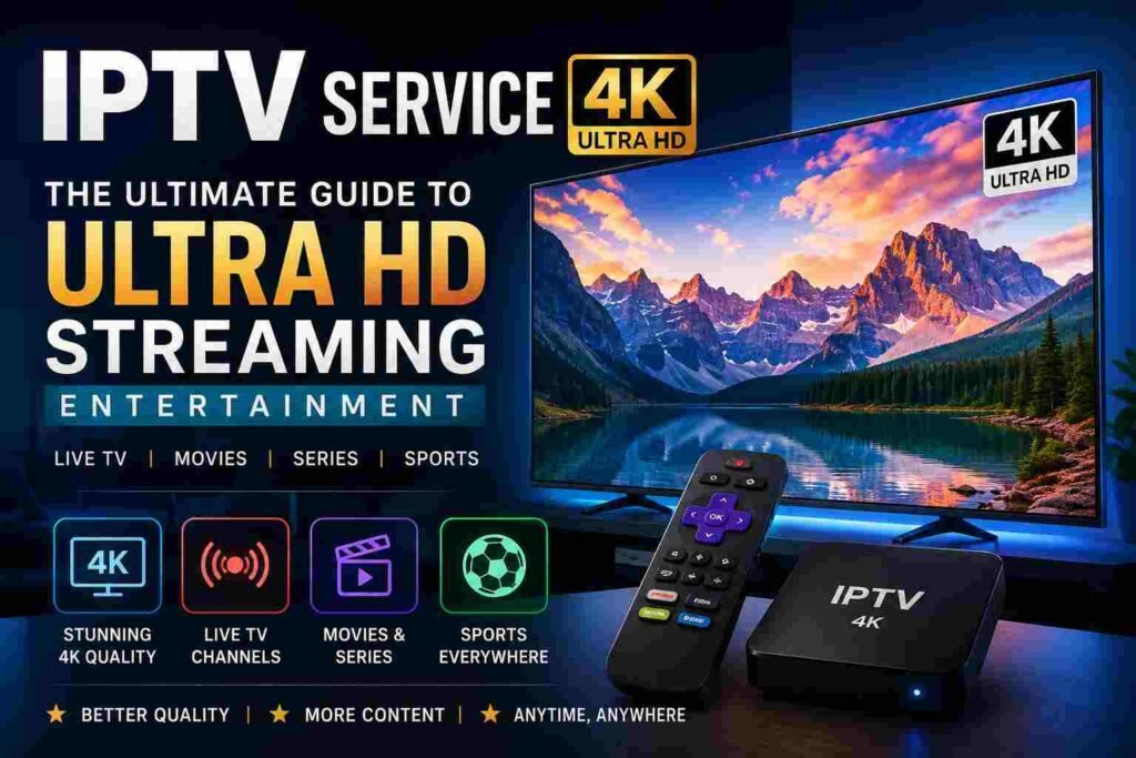 IPTV Service 4K